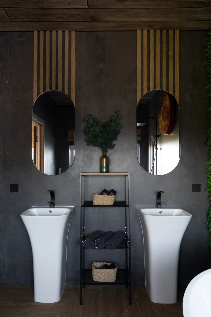 Частный дом Новый двухэтажный дом Ваби-саби