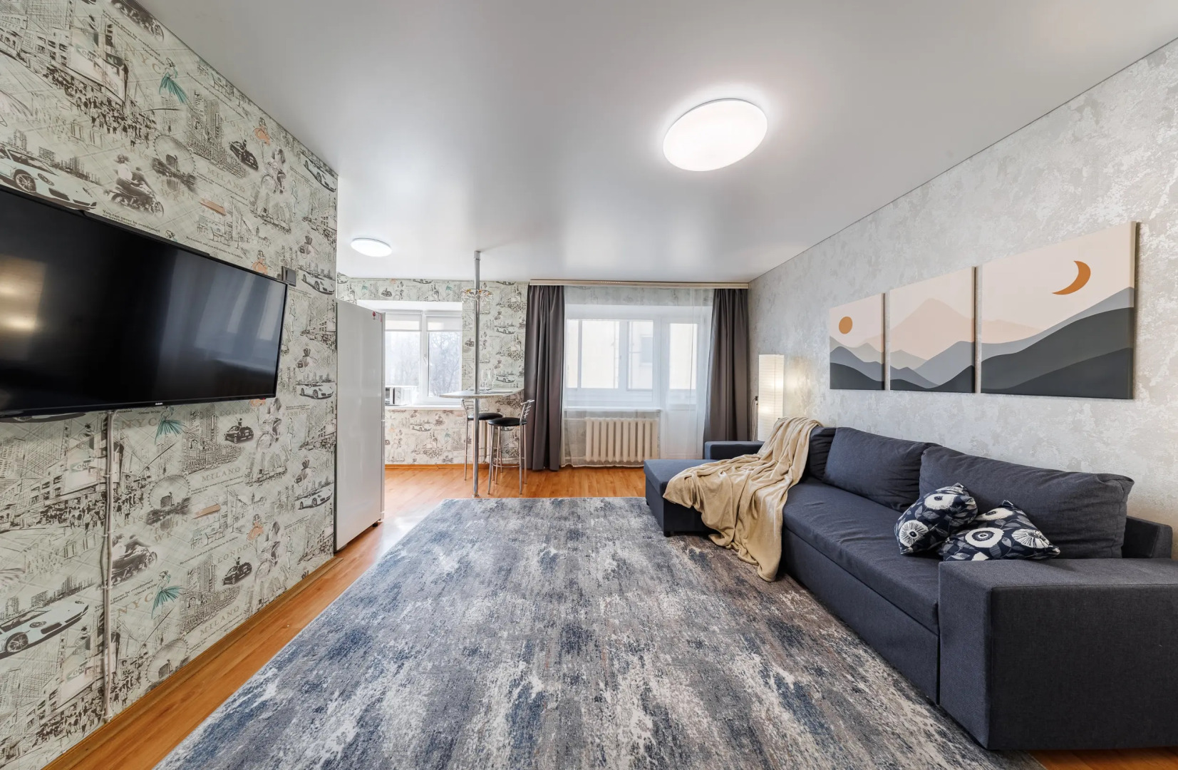 Квартира Уютная двухкомнатная Ульянова 11