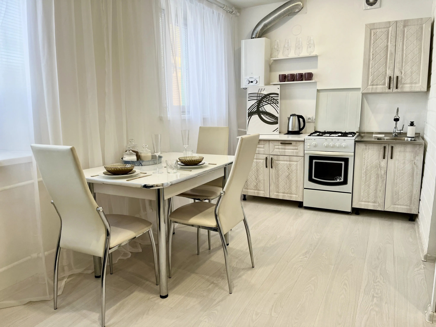 Квартира Студия Бесконтактное заселение Мкр. КПТ Odeyalkin