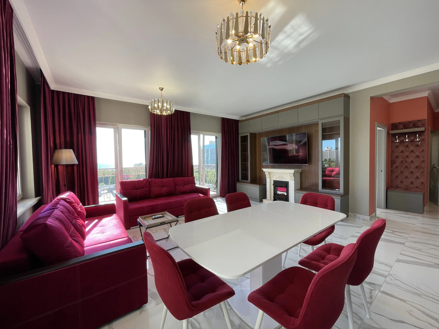 Апартаменты 3-комн. ЖК Корона Дизайнерский ремонт