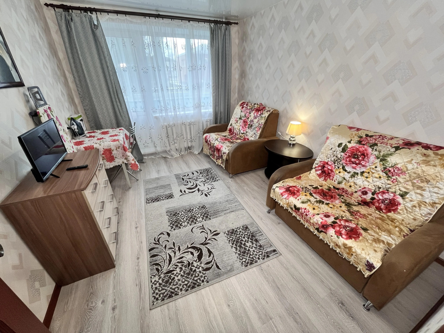 Квартира 2-х комнатная с 4 кроватями