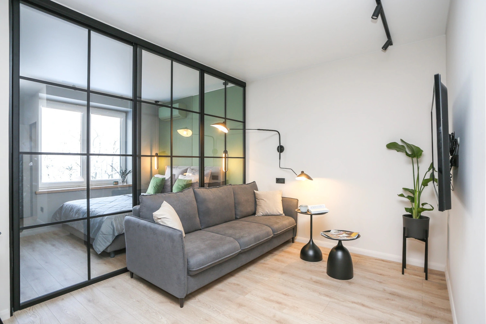 Квартира Уютная студия с видом на лес Куршской косы в г. Зеленоградске