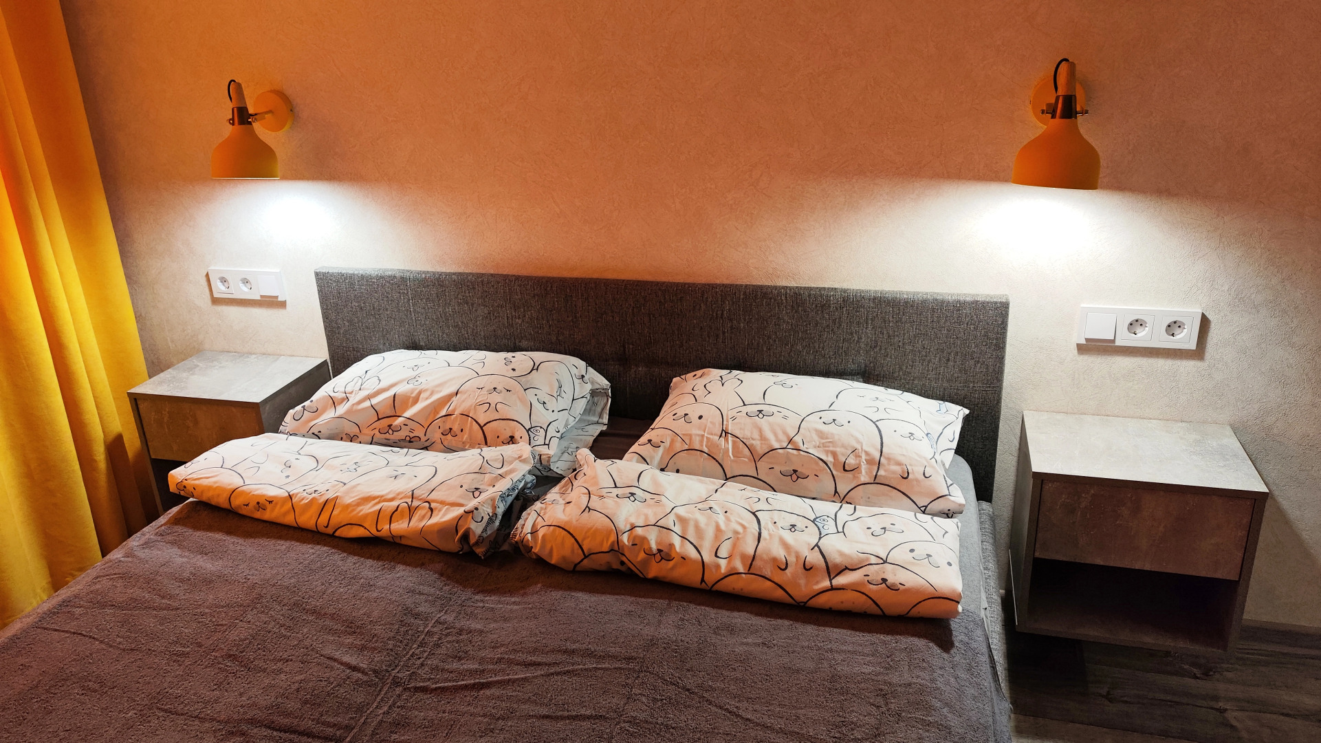 Апартаменты Жёлтая студия у метро Суконная слобода