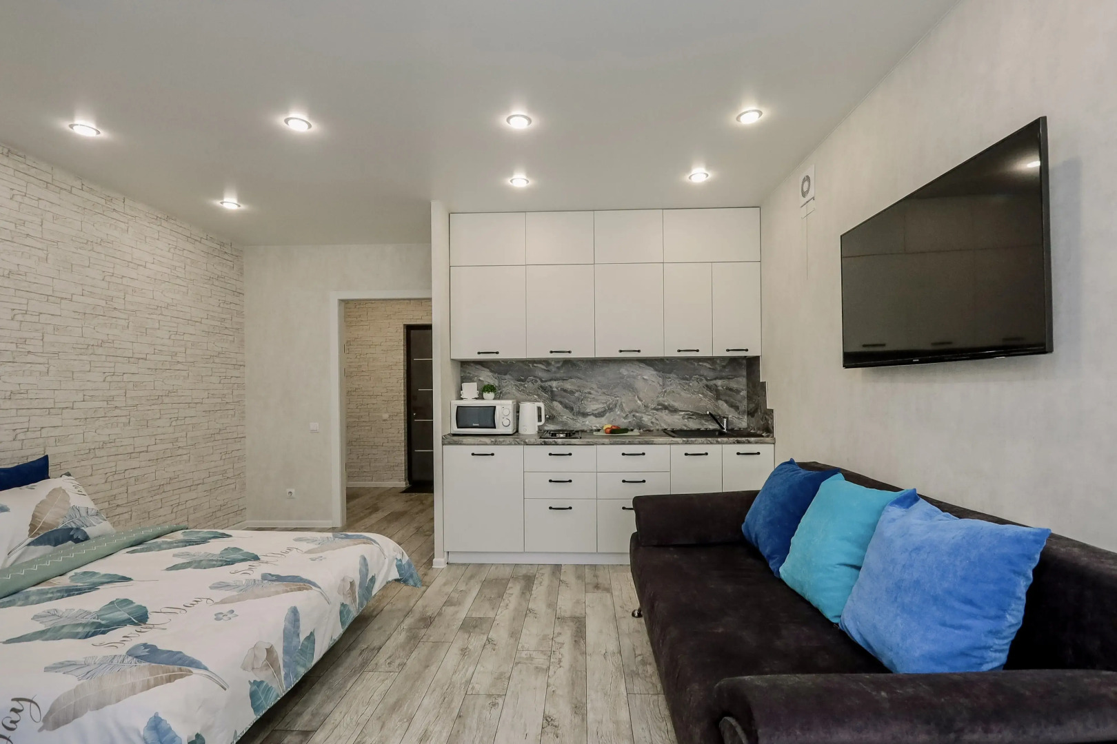 Квартира студия Izh Apartments в ЖК Futura