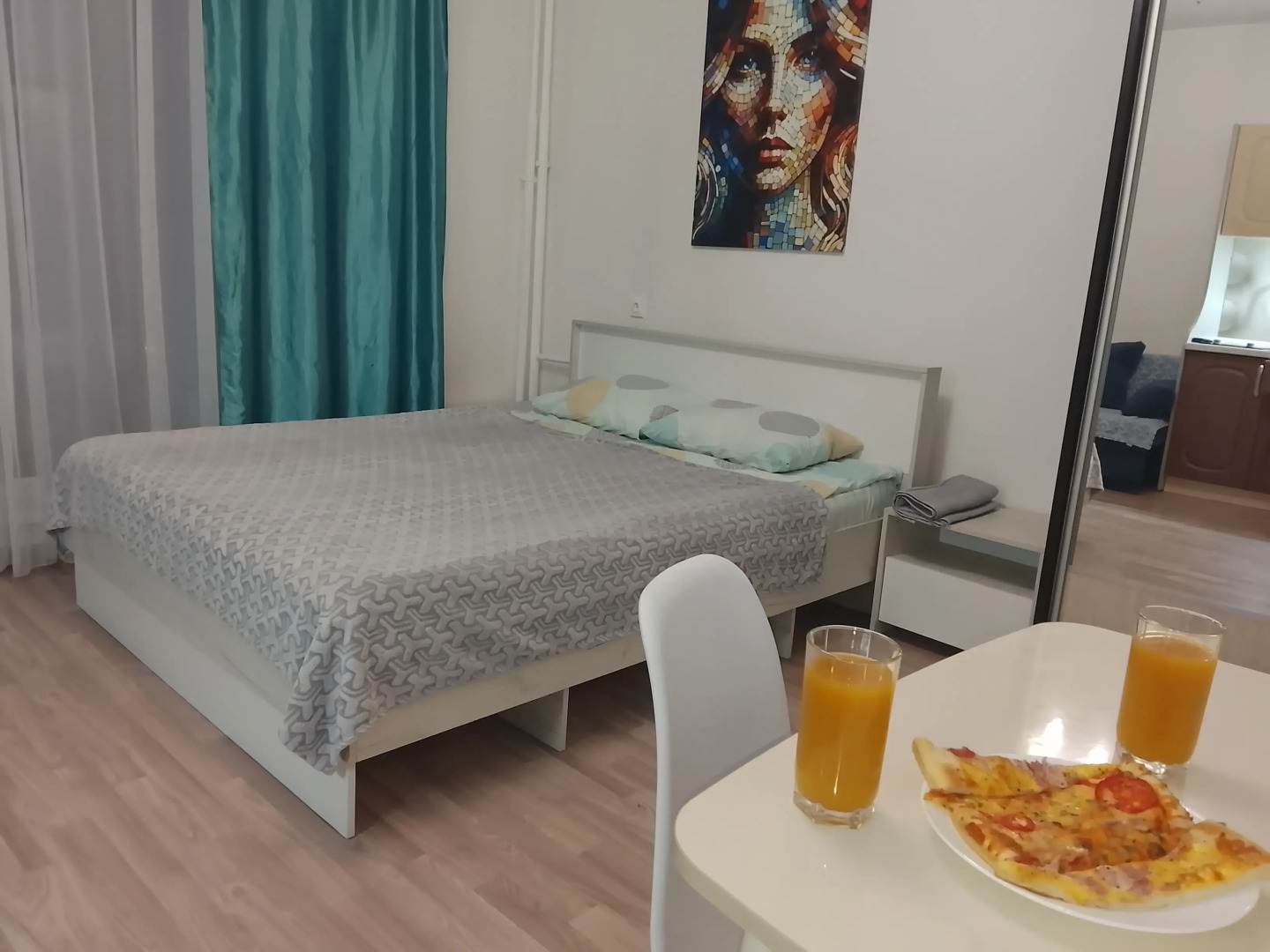 Квартира Суперчистая Новая Студия в Эво Парке