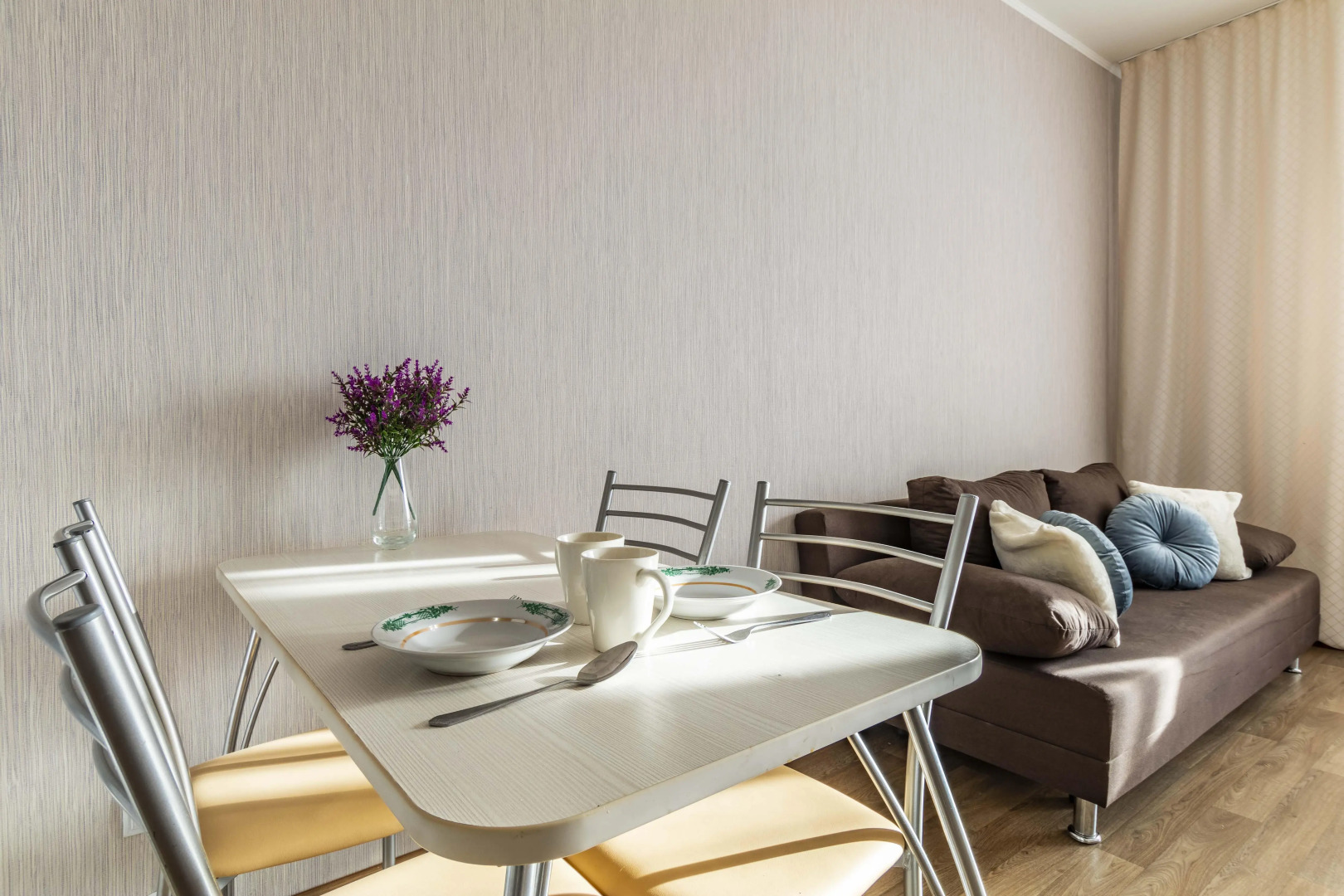 Квартира евродвушка BeGuest у метро Уральская для 4х гостей