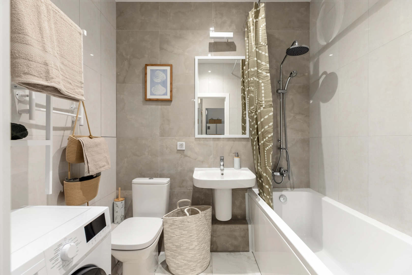 Квартира В Стиле Сканди Бохо