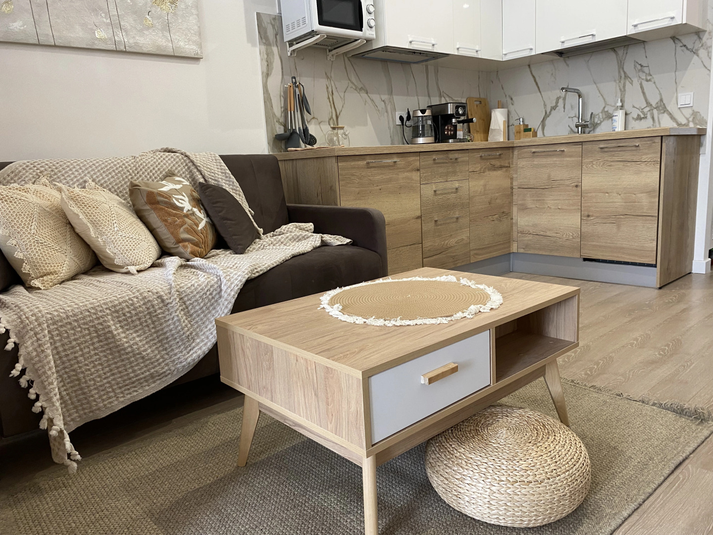 Апартаменты Студия Сканди с видом на Кремль