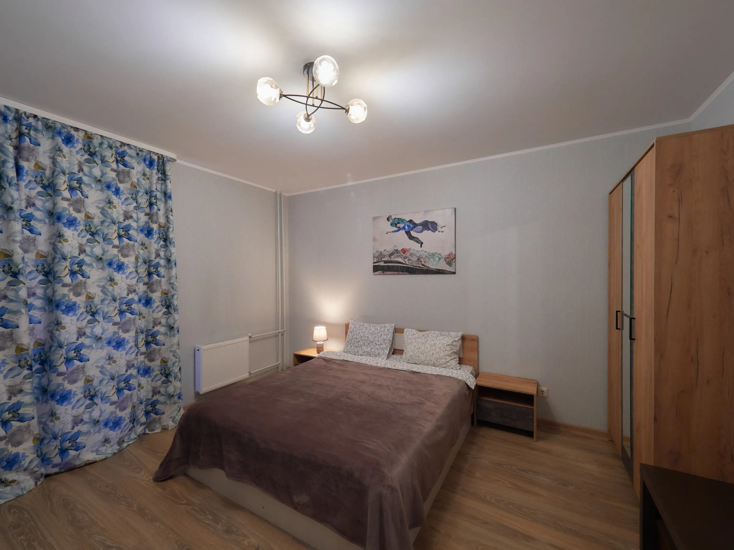 Квартира Просторная 2-комнатная квартира у реки в курортной зоне Завидово