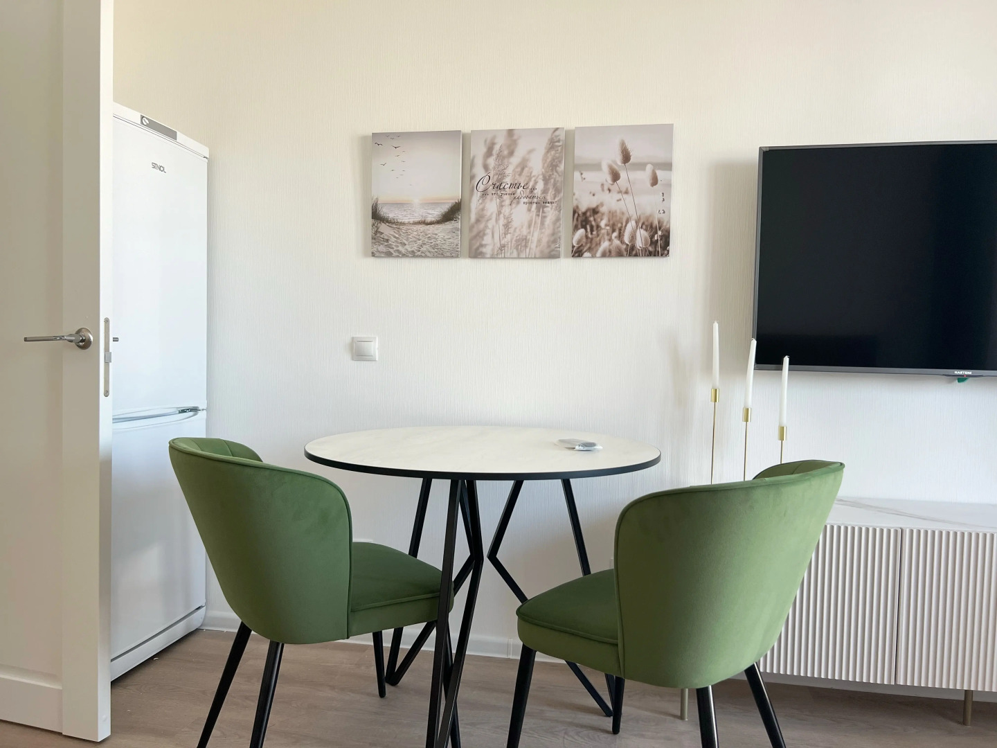 Квартира Зеленая студия в Рыбацком