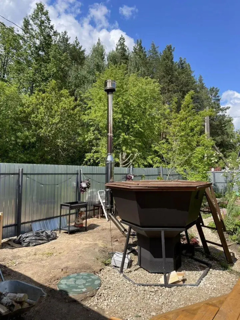 Частный дом С бaней и сибирcким банным чаном