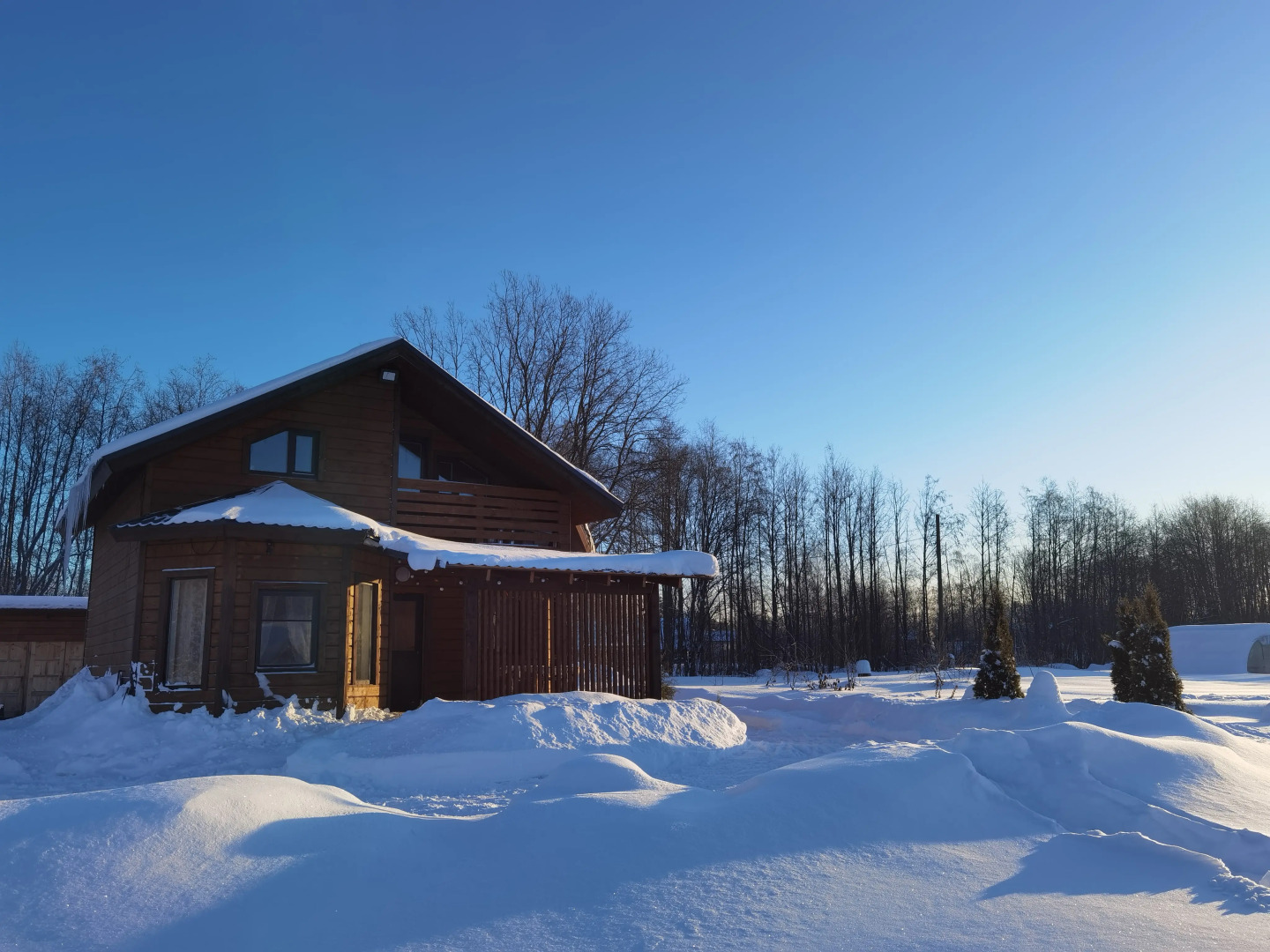 Частный дом в Карелии