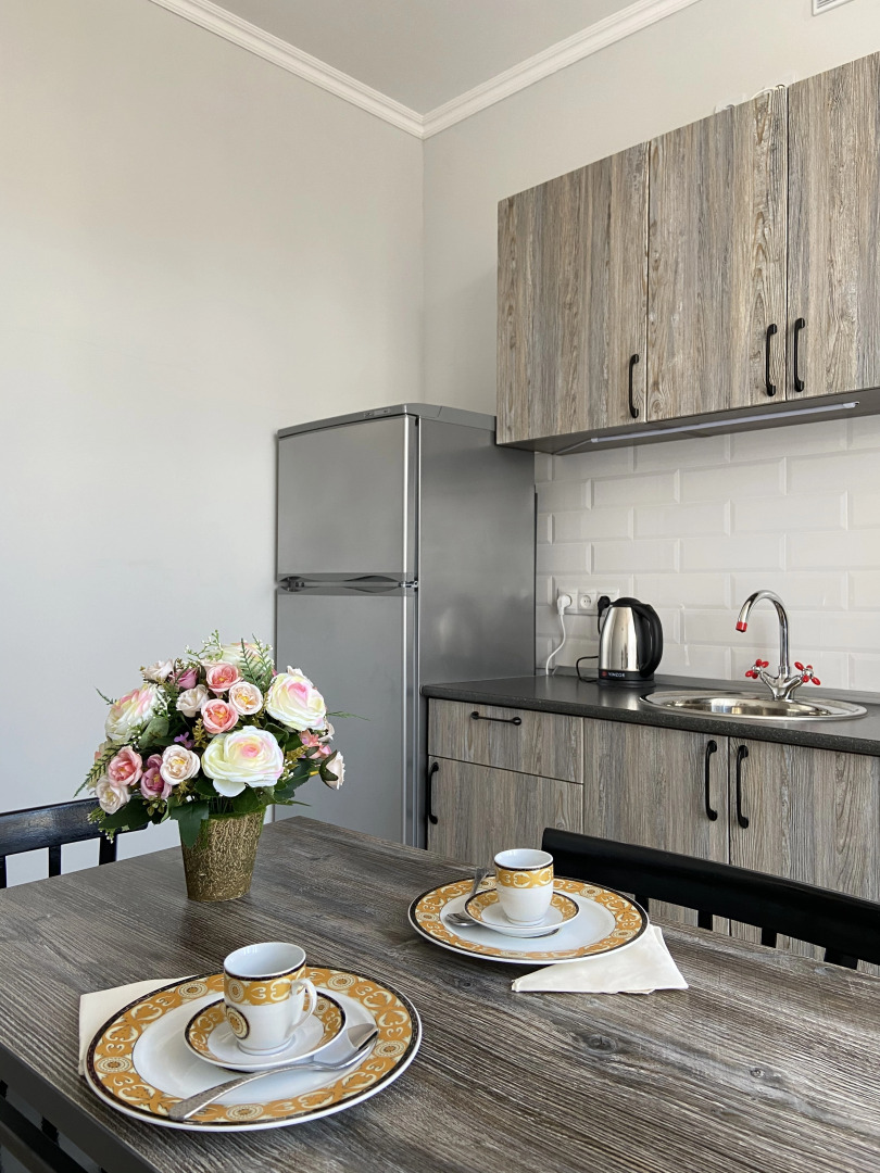 Апартаменты Однокомнатная квартира с видом на Машук