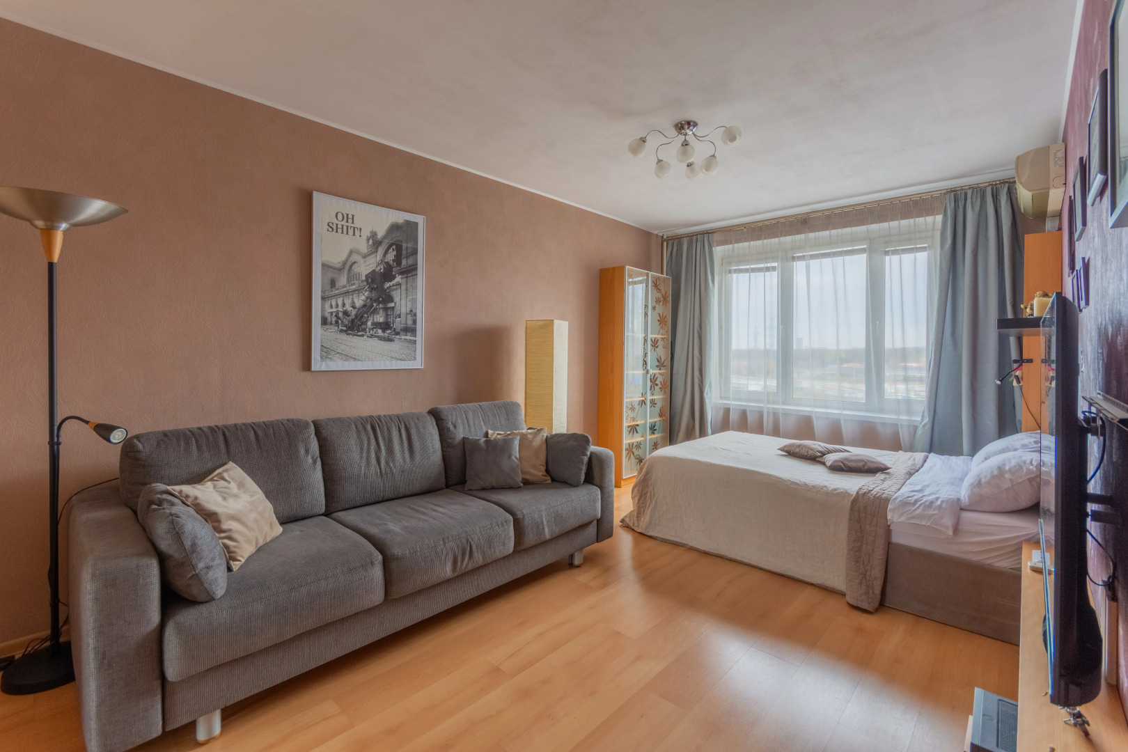 Квартира Уютная с видом на город Д43