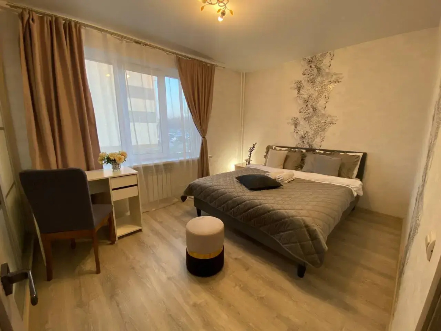 Квартира Двухкомнатная квартира с современным ремонтом