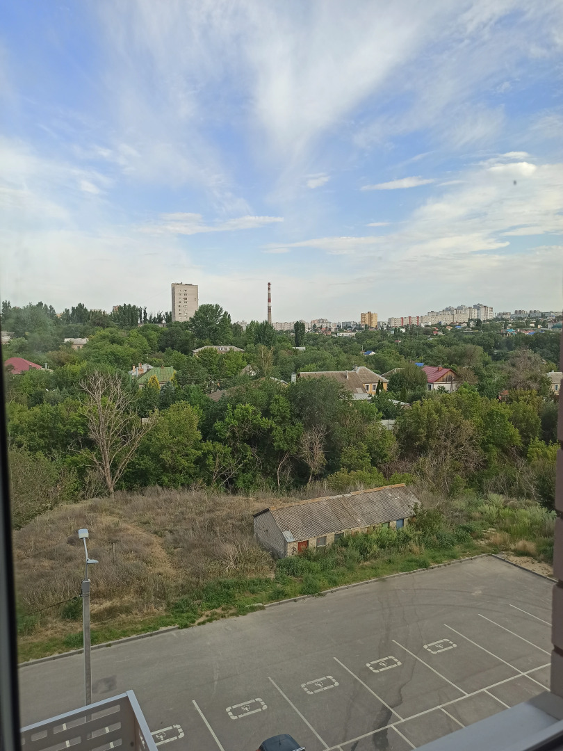 Квартира с видом на пойму реки Царица