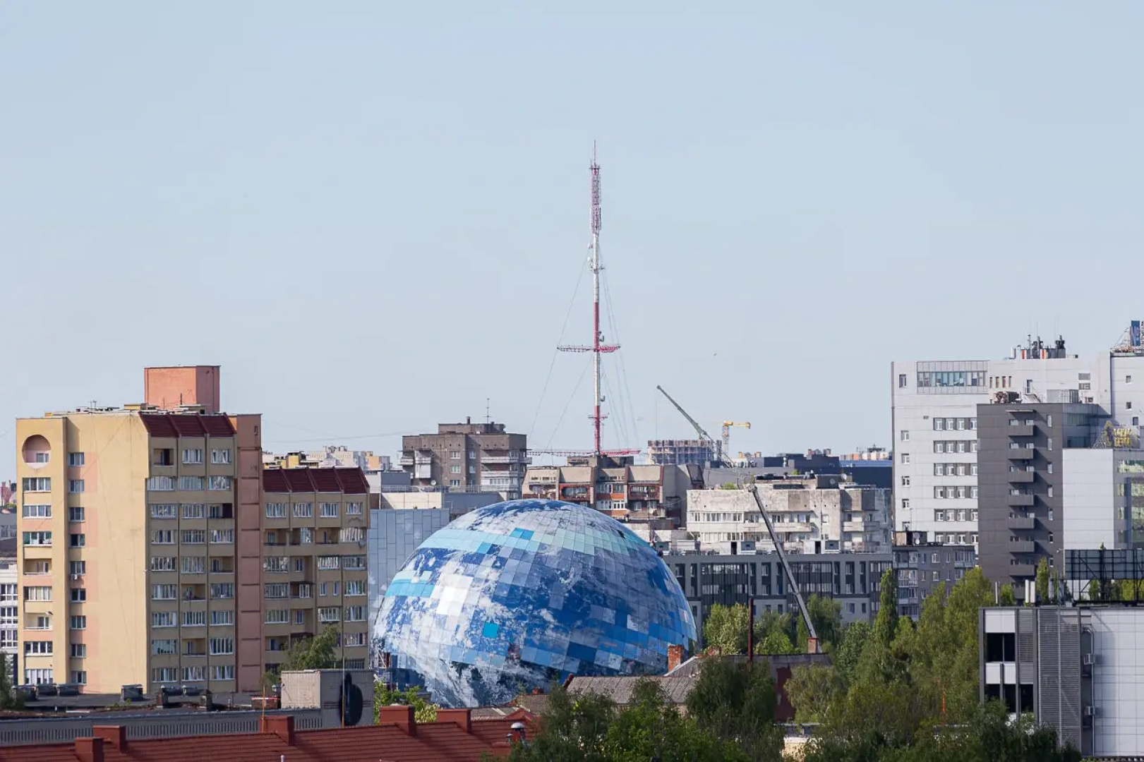 Квартира В центре с видом на город
