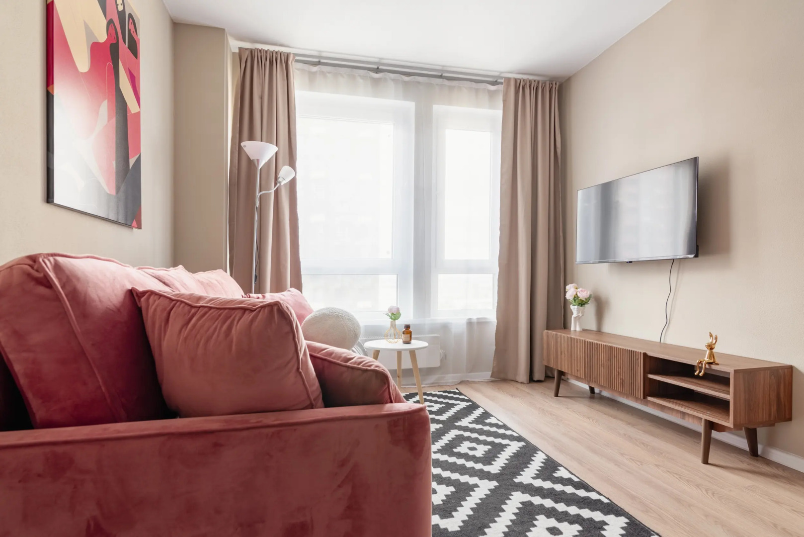 Квартира Дизайнерская Однокомнатная Квартира Метро Озерная