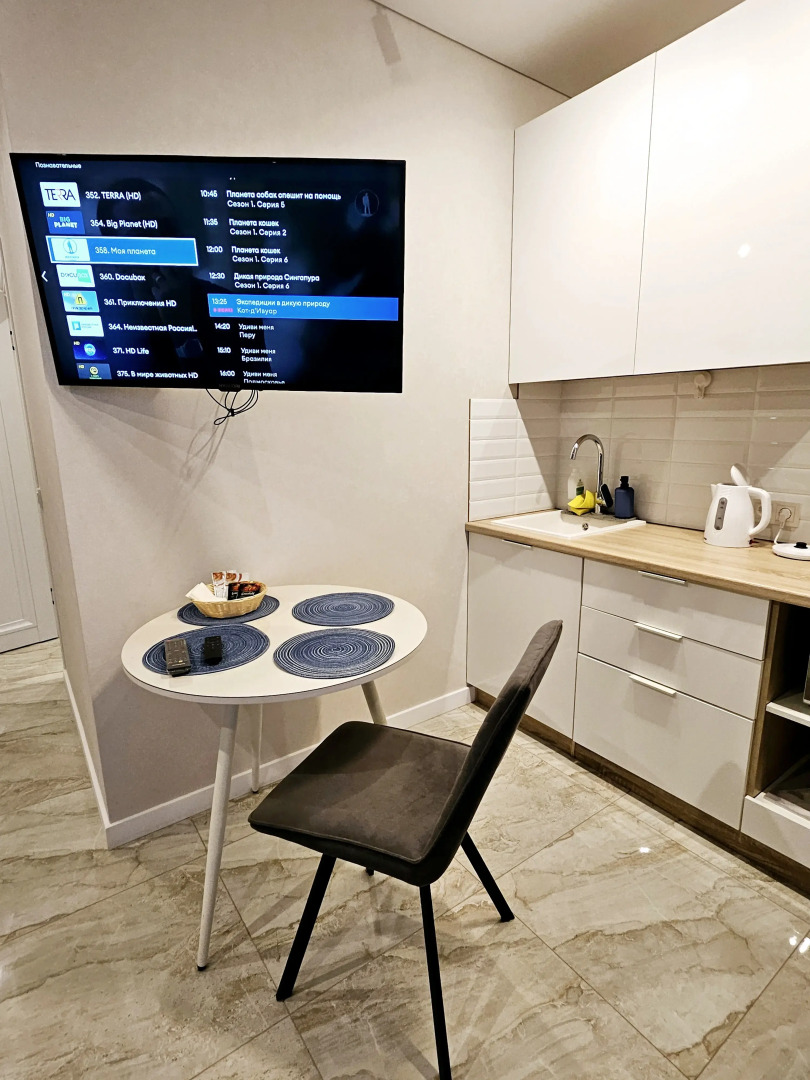 Квартира Видовая Студия 25 кв.м. 10/10 с дизайнерским ремонтом