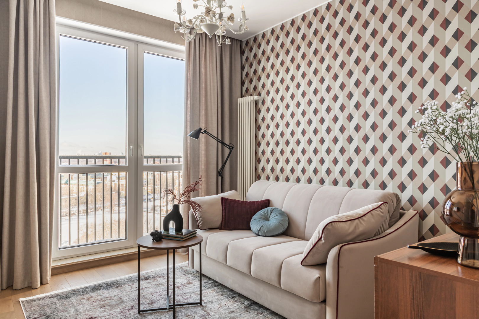 Квартира Moscow Deluxe Apartments Fili Family Suite
