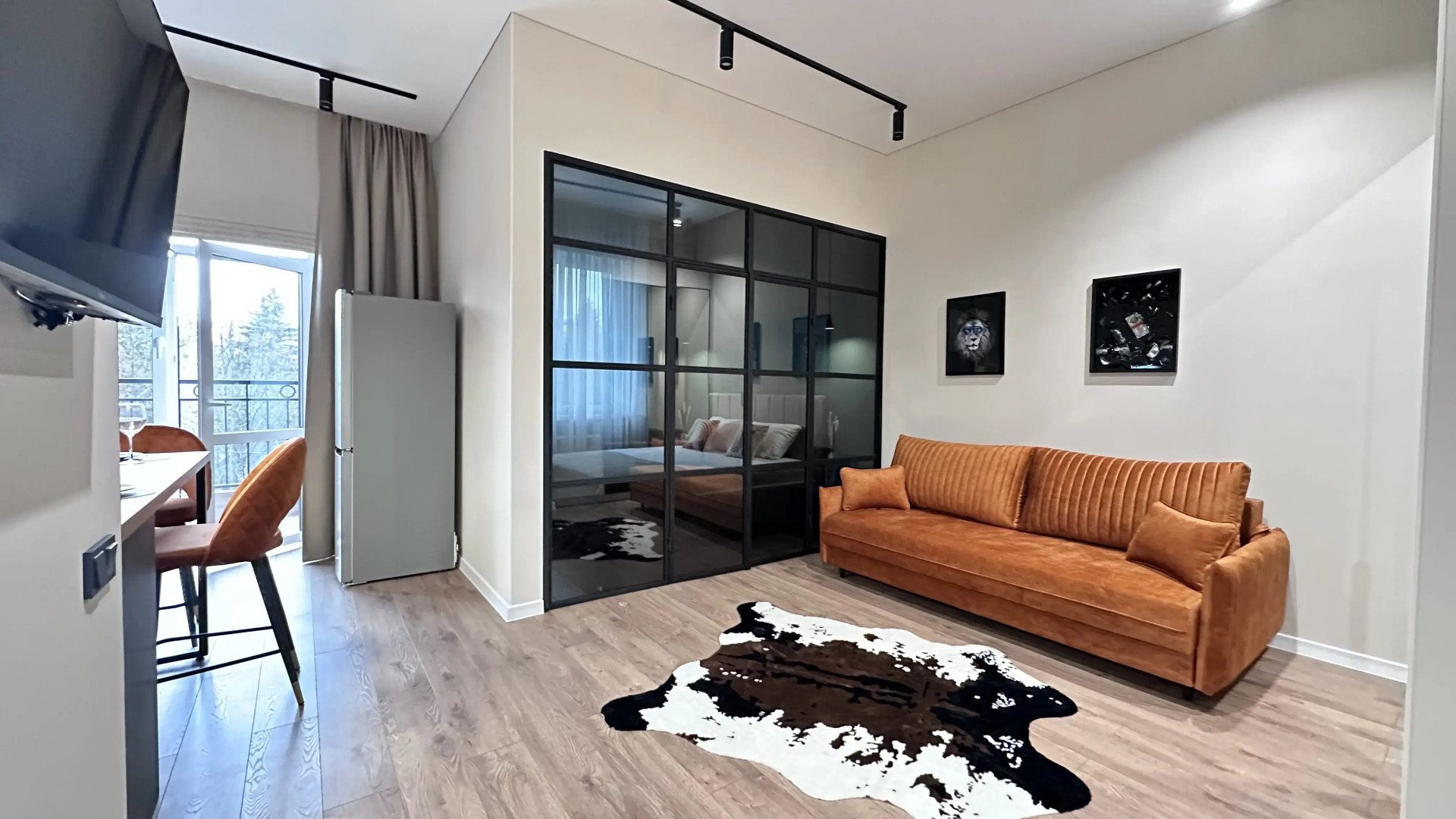 Апартаменты Однокомнатный апартамент люкс