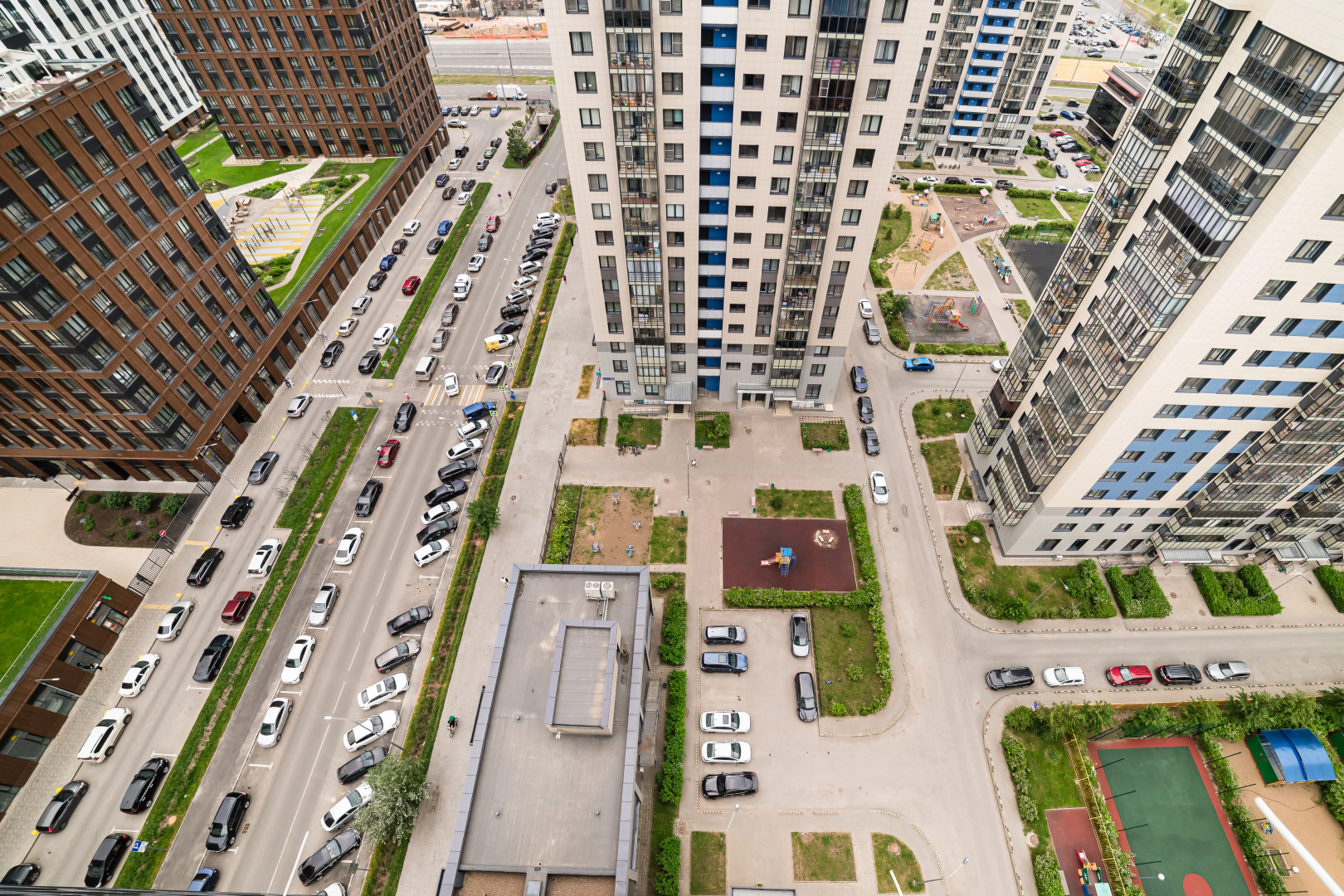 Квартира с Панорамным Видом с 19 Этажа у Аквапарка