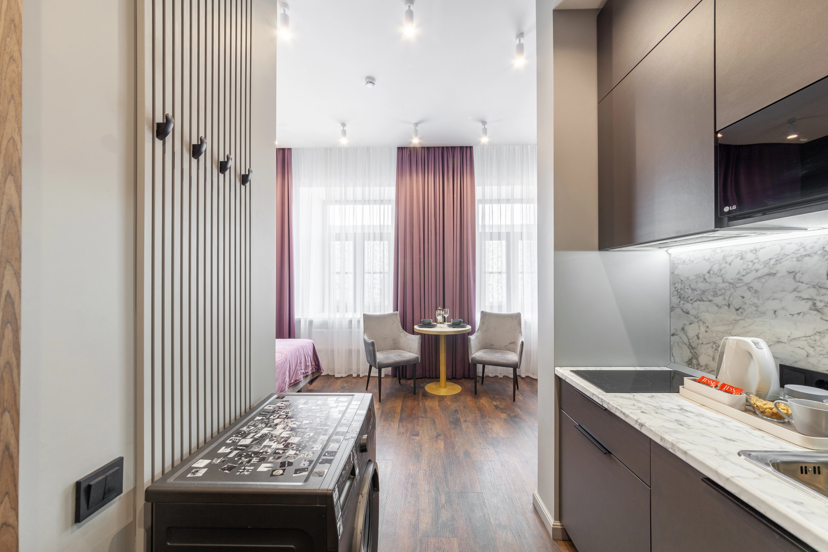 Квартира Студия Аквалин Ар-деко