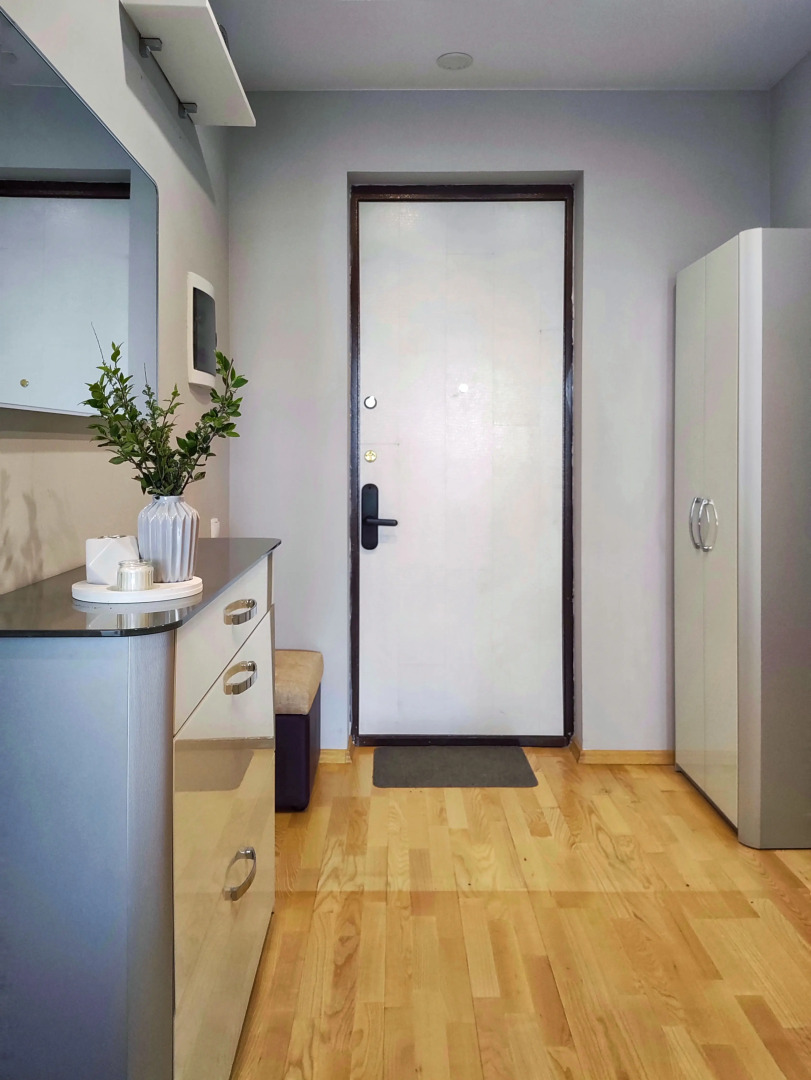 Квартира Просторная однокомнатная квартира в современном жилом комплексе