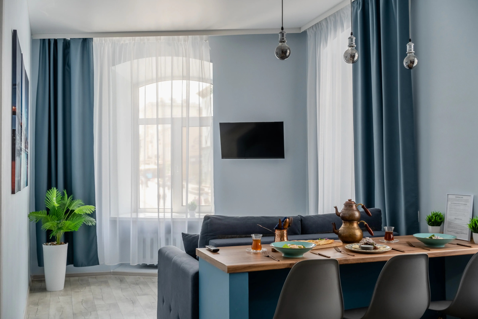 Апартаменты Новые Двухкомнатные с видом на Покровку №3