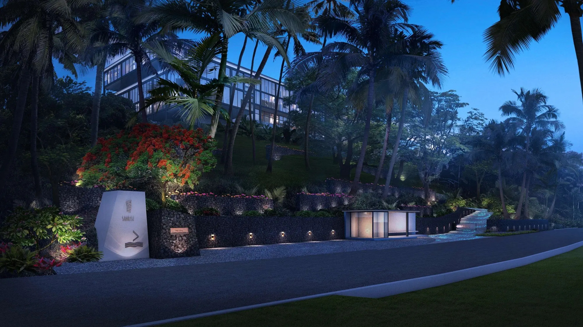 Курортный отель Palau Sunrise Sea View Landison Retreat