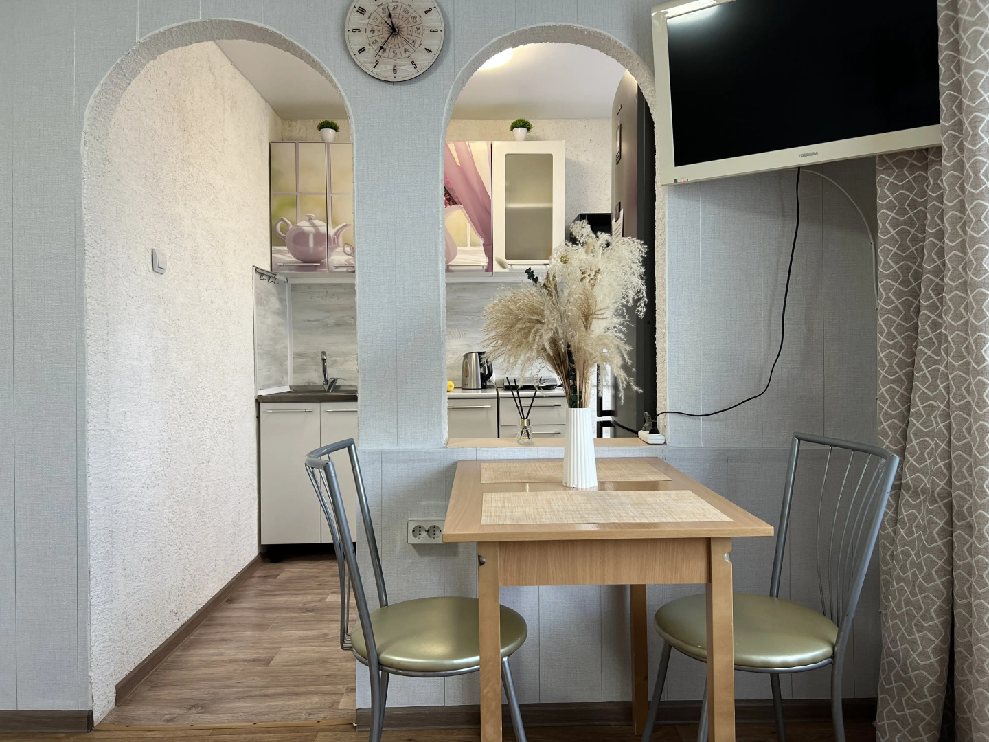 Апартаменты 1-ком Победы 23-5 Сахалин центр КакДома