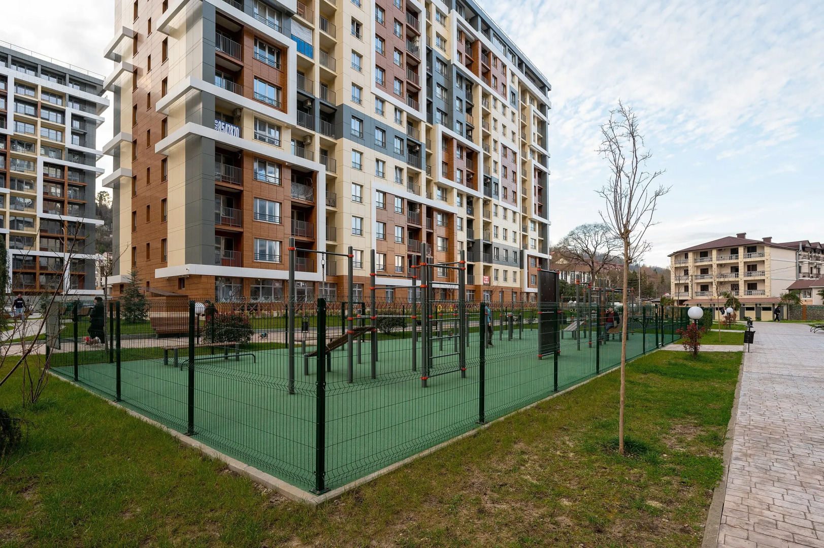 Апартаменты Студия у моря с бассейном на территории. Каравелла 112