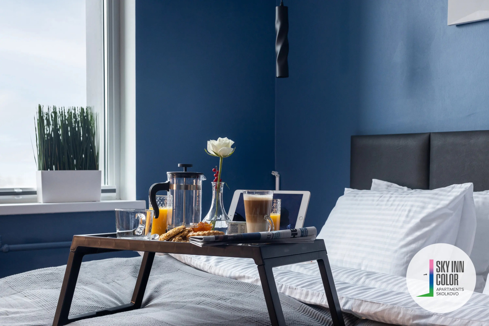 Апартаменты SKY INN Color Blue