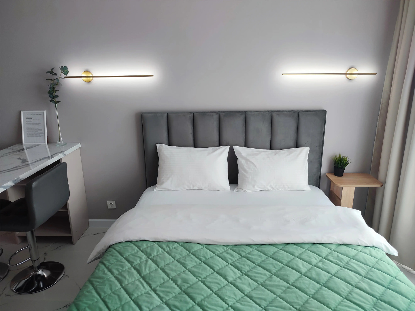 Квартира Enigma Apartments - Студия с панорамным видом в ЖК Аквамарин