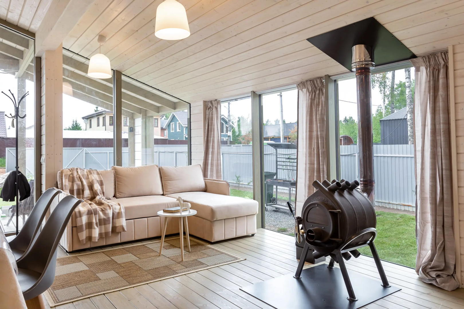 Частный дом Уютный дом с печью-камином