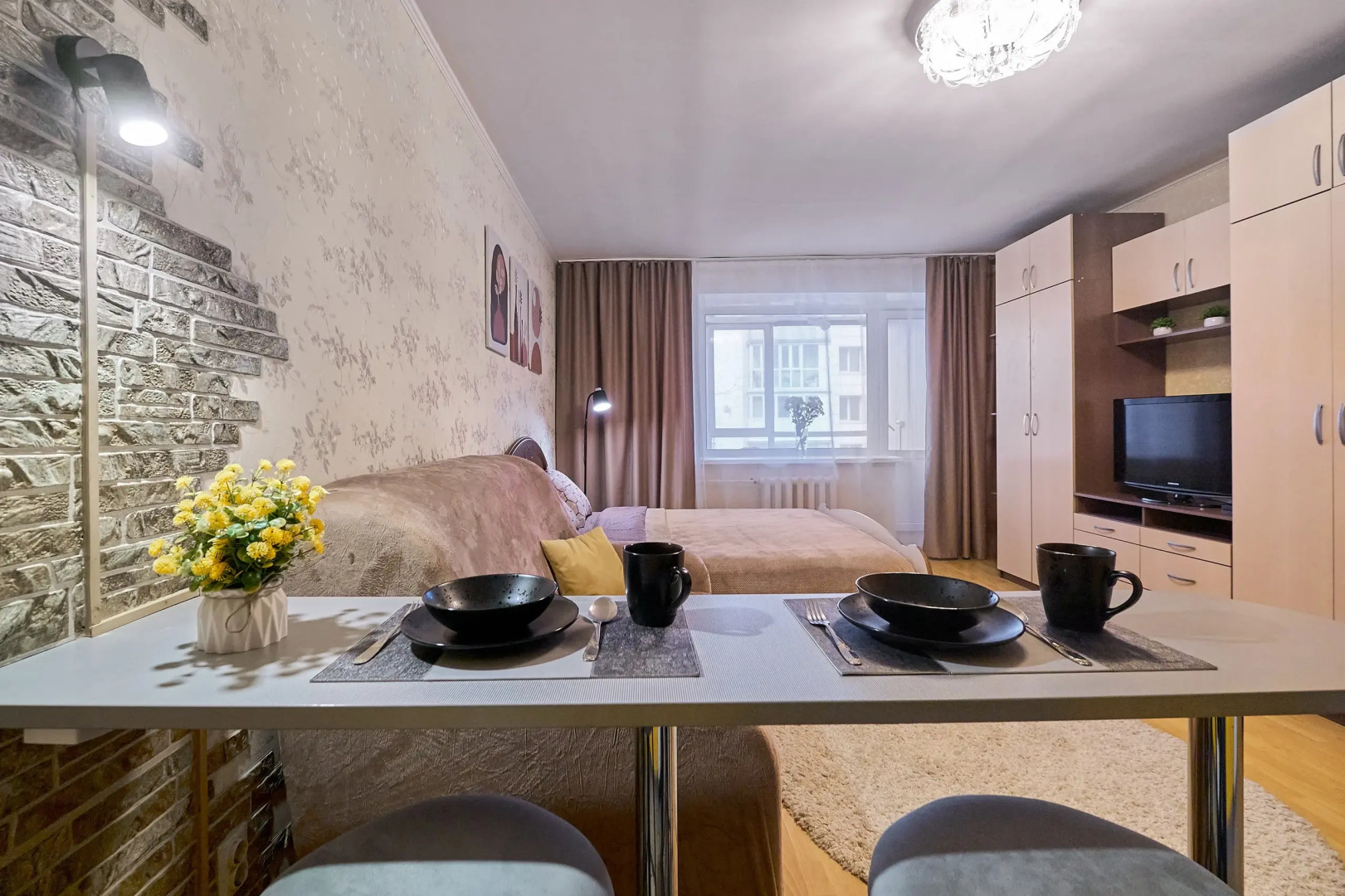 Квартира студия на Большой Подгорной 57