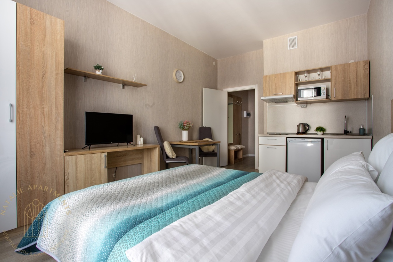 Апартаменты Студия Natalie Apartments Пулковское шоссе 14с6