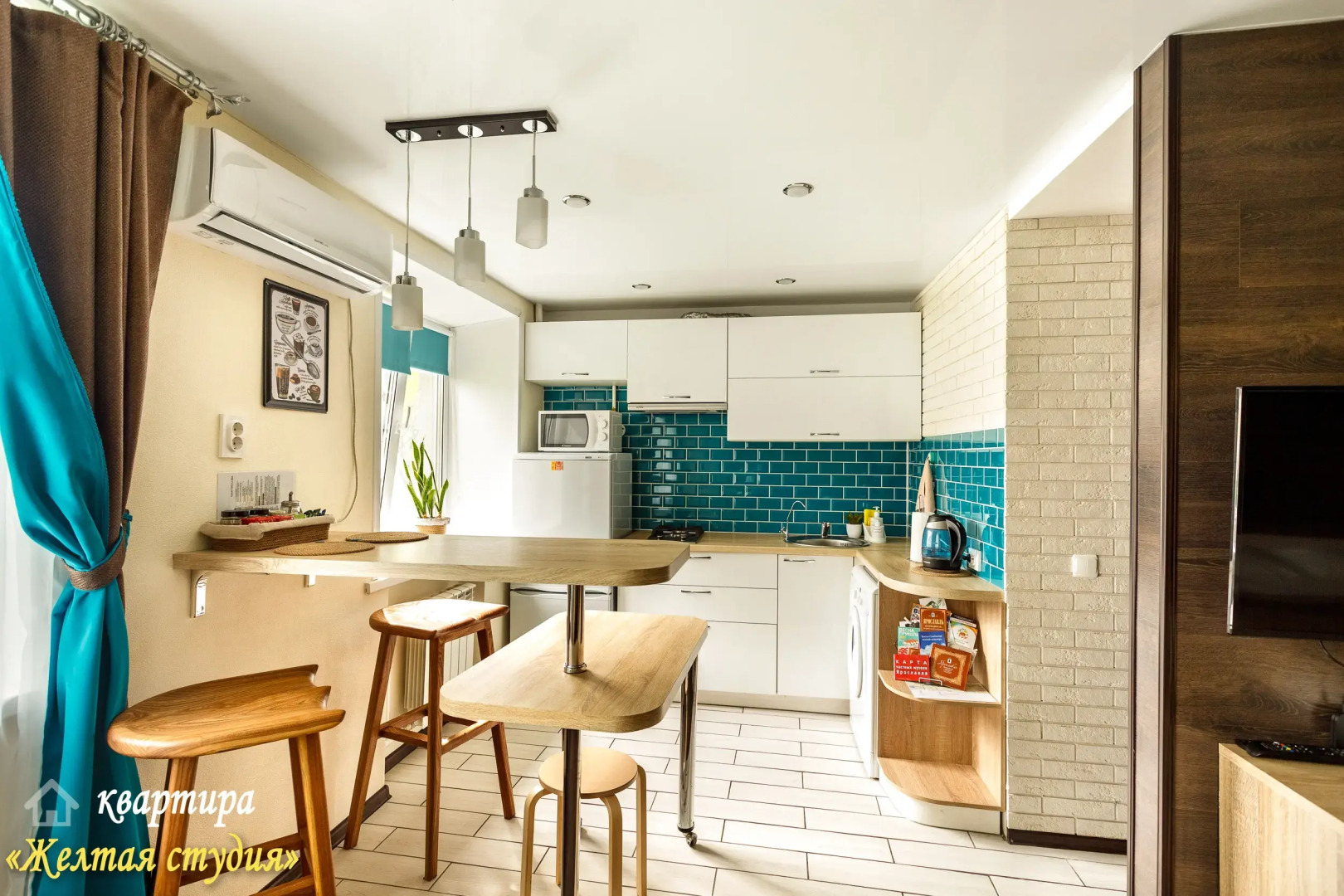 Апартаменты Жёлтая студия