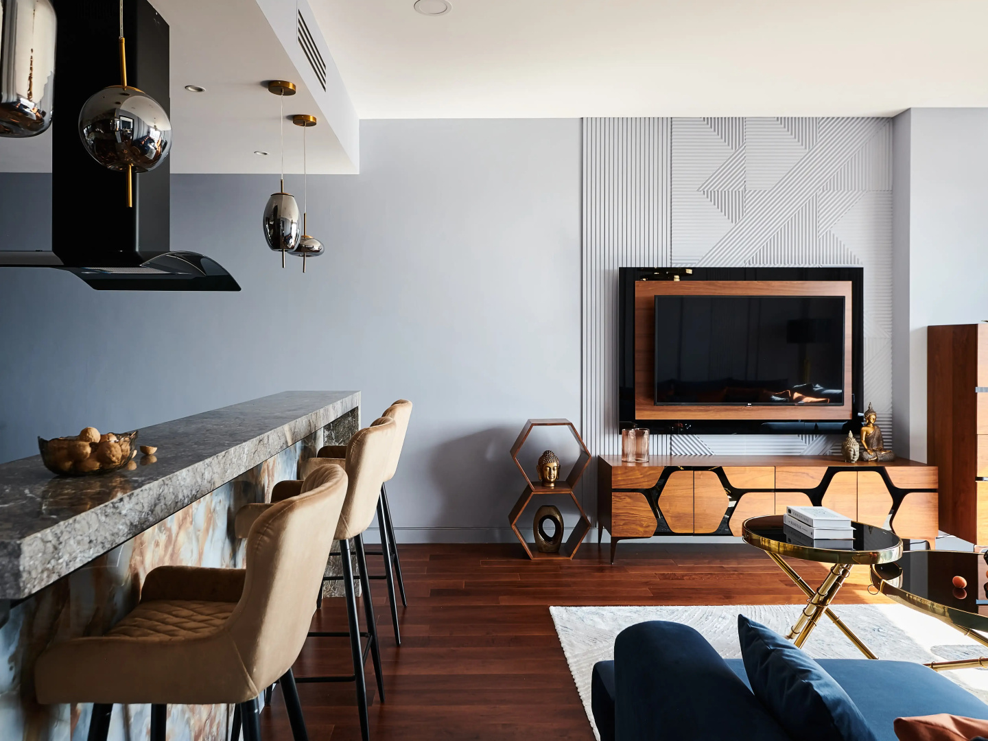 Квартира GM Apartments Шикарная Двушка в Москва Сити в Башне Око