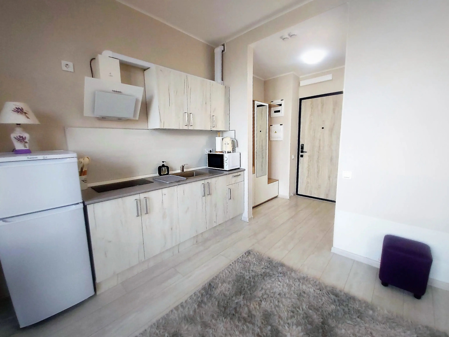 Квартира Светлая Уютная Студия 5 Минут до Метро