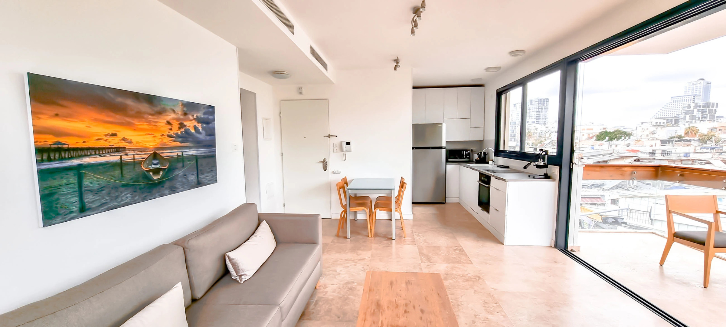 Апартаменты Ophrys 1BR Tel Aviv Kerem Kalisher