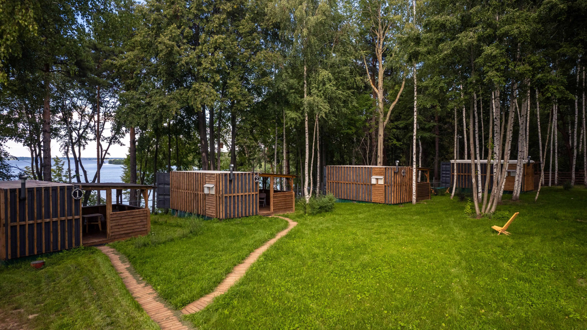 Глэмпинг Высокий берег