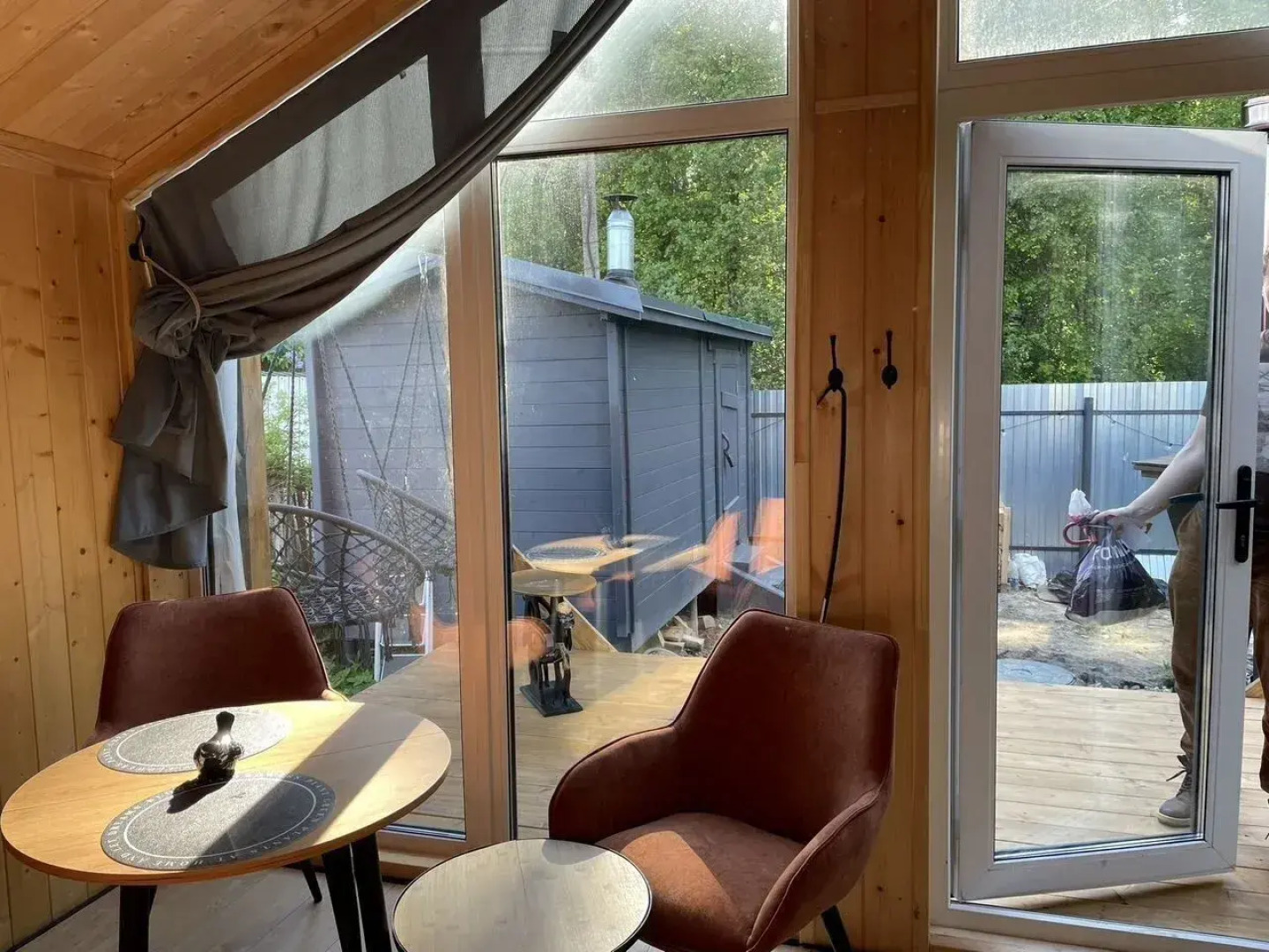 Частный дом С бaней и сибирcким банным чаном