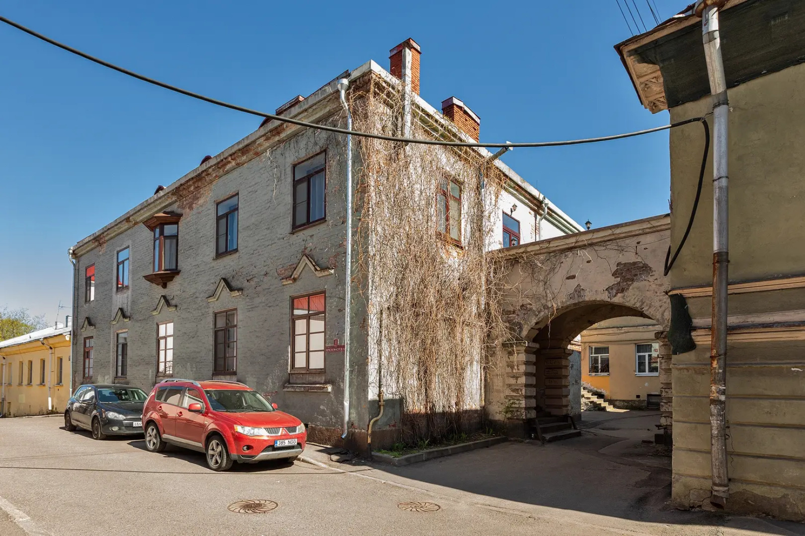 Апартаменты J&N Apartments с камином и летней террасой в самом центре исторического Выборга Краснофлотская 1