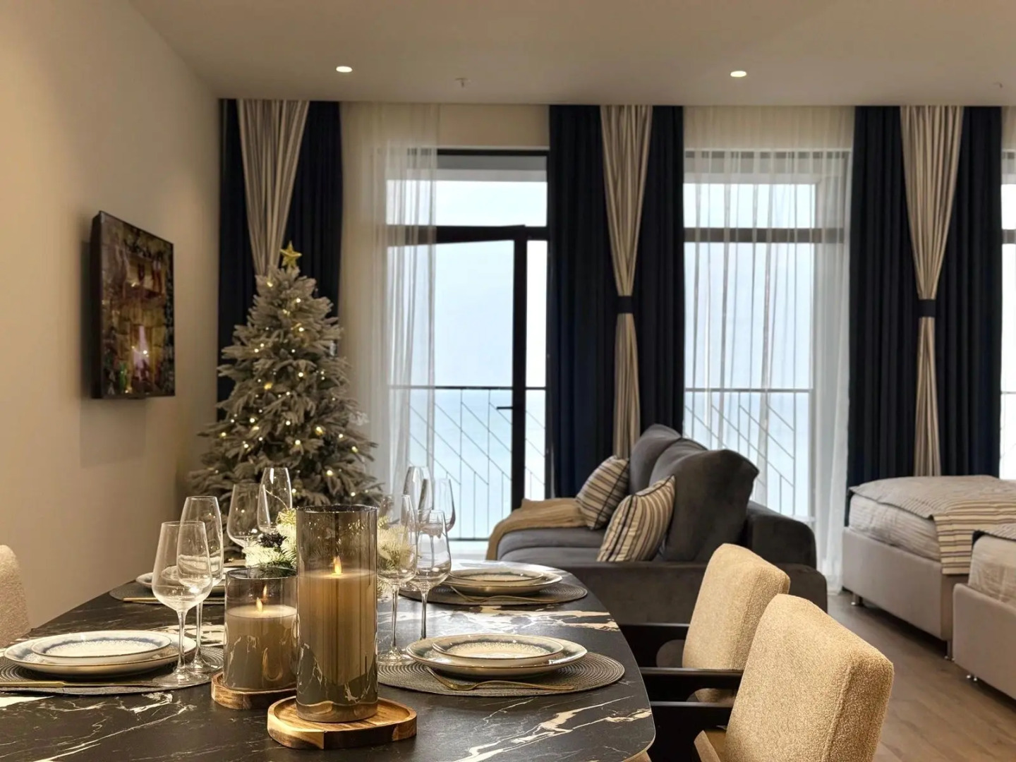 Апартаменты с видом на Море Promenade-Park