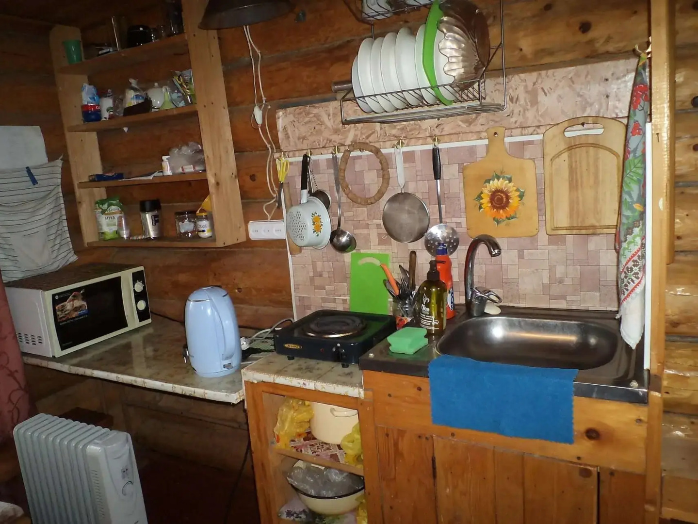 Частный дом в живoпиcнoм месте на беpегу Бии