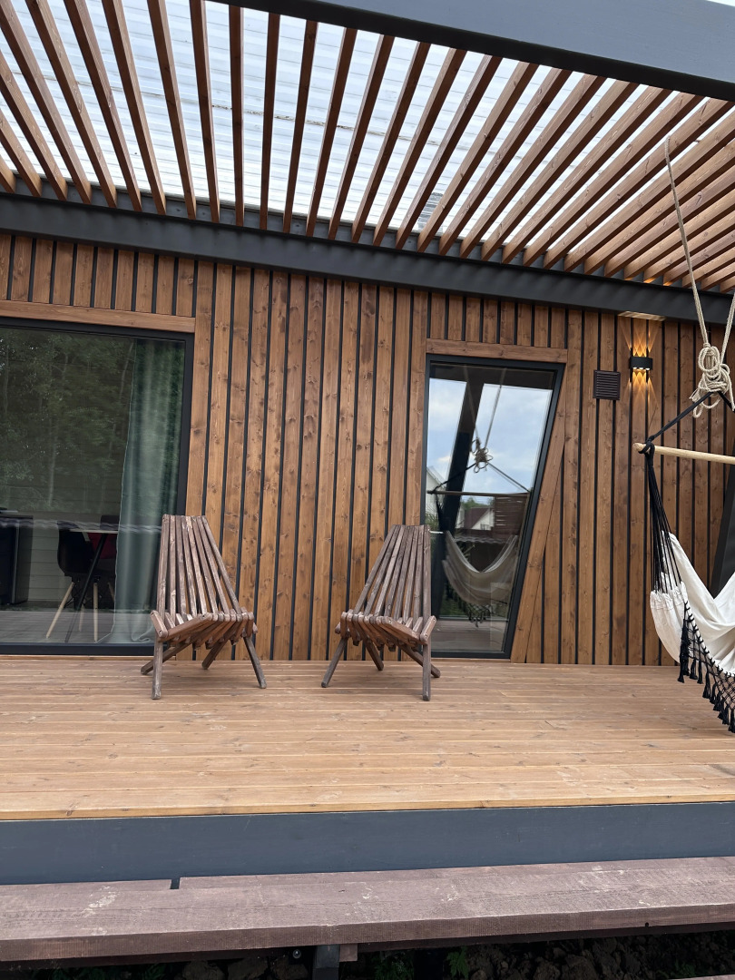 Частный дом Мини-дом с баней и чаном в Истре