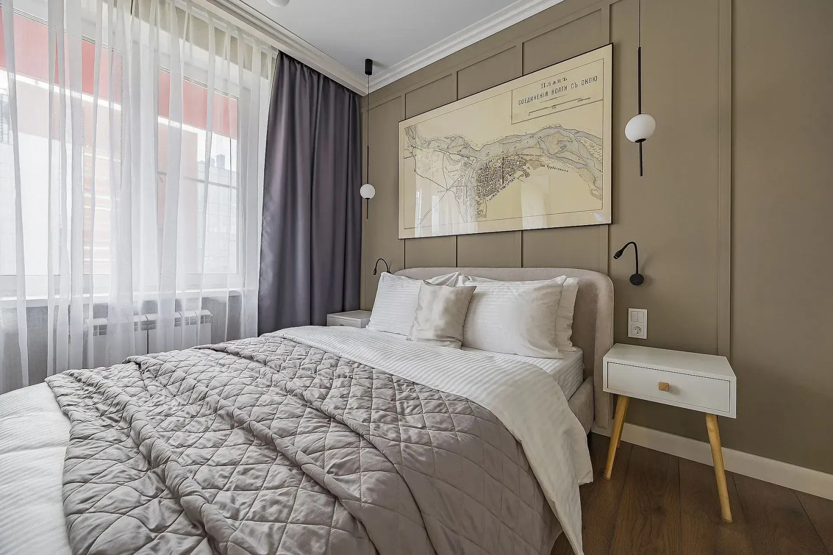 Квартира двухкомнатная в центре на ул.Большая Покровская. "Сова-Дом".