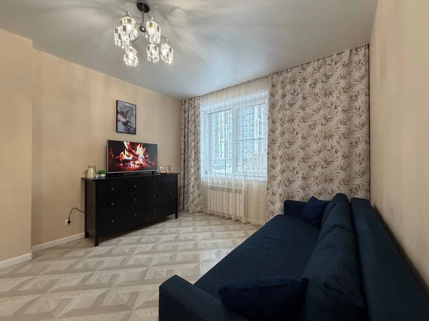 Квартира Уютная Просторная рядом с Аквапарком