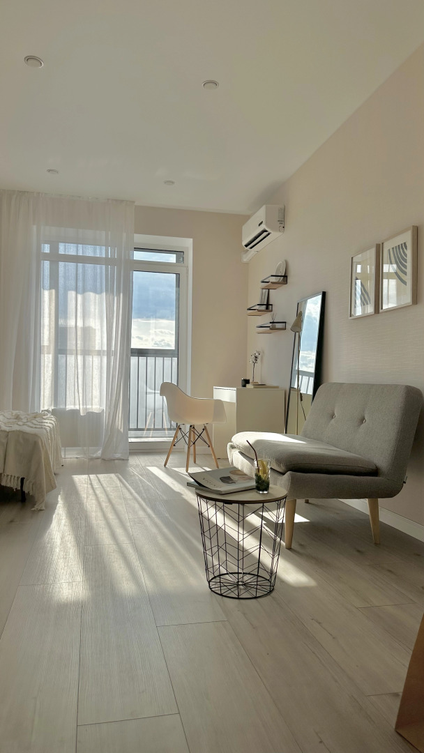 Апартаменты Happy Cream Студия в Доме Комфорт Класса Недалеко от Центра Казани